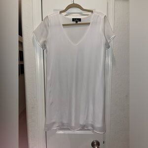 Lulus white v neck dress